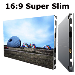 LSP Serie Super Slim 600 * 337.5mm Fein Pixel Pitch 16: 9 Aspekt Verhältnis Led Panel Käschteffektiv Videomauer fir 2K / 4K / 8K LED TV